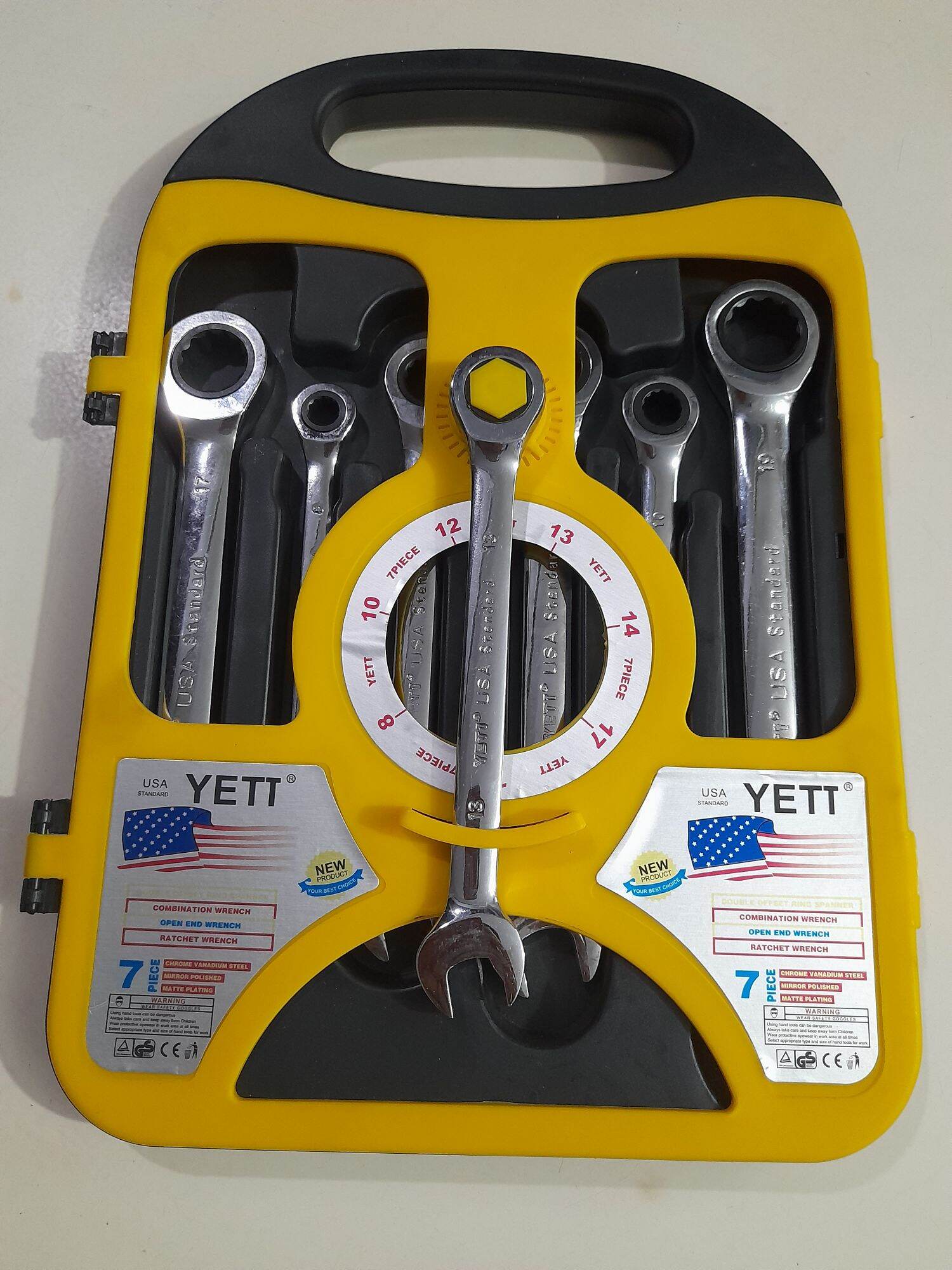 bộ cờ Lê tự động YETI 7 cây (8.10.12.13.14.17.19mm)