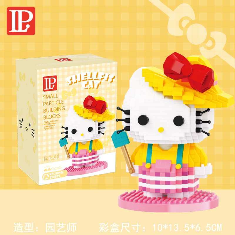 🌸ĐỒ CHƠI LẮP RÁP LEGO 3D HELLO KITTY MẪU MỚI