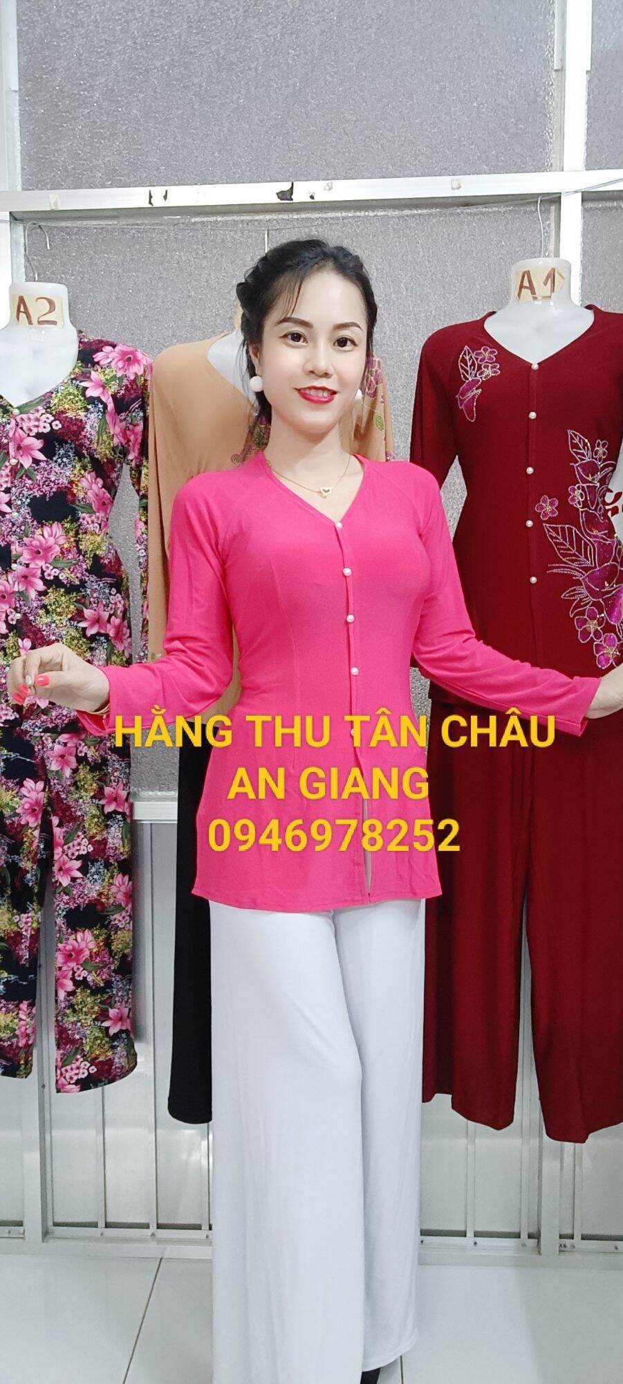 lẻ áo bà ba trơn