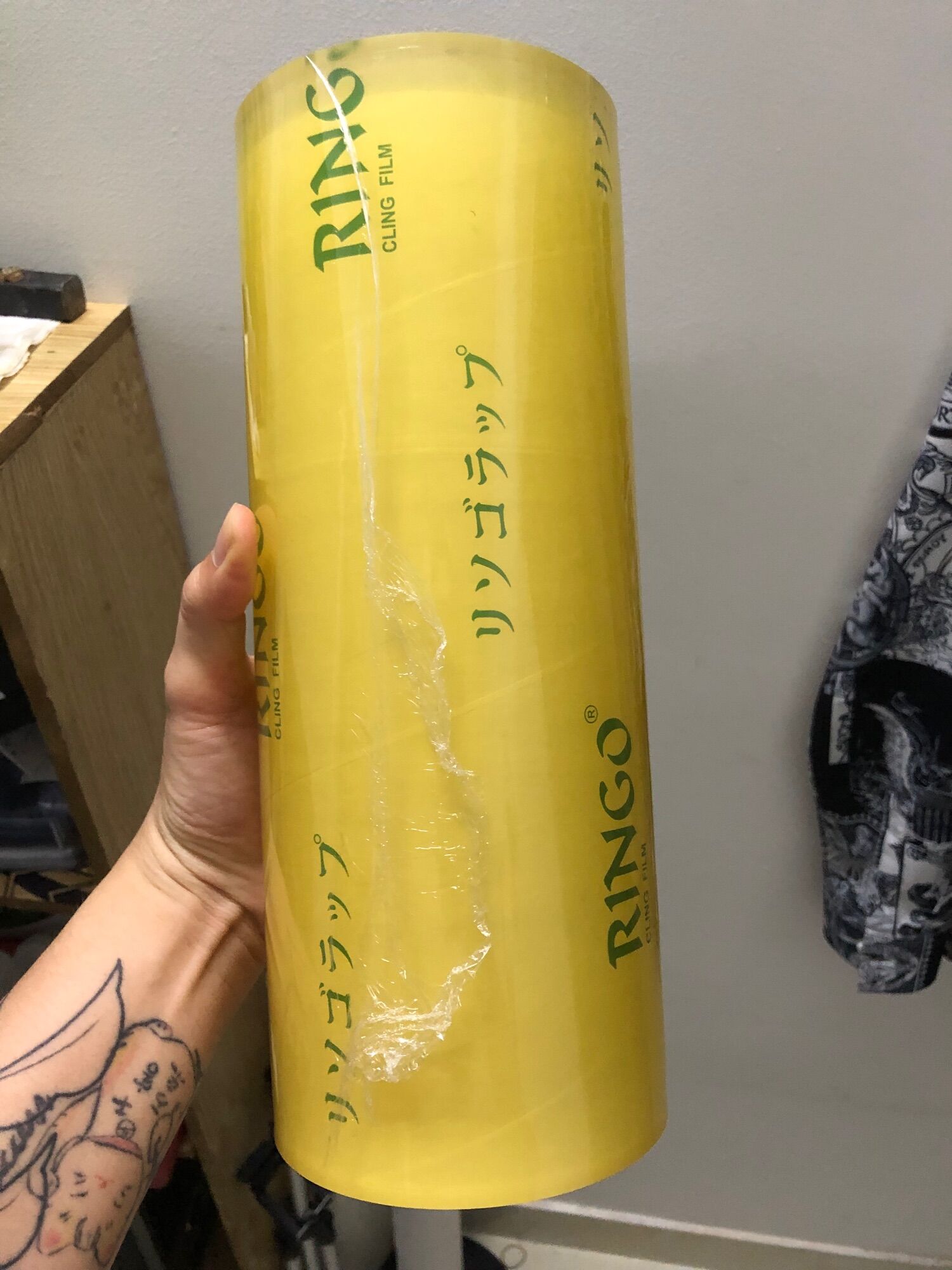 Cuộn nylon lớn ủ tê hình xăm lớn 30cm