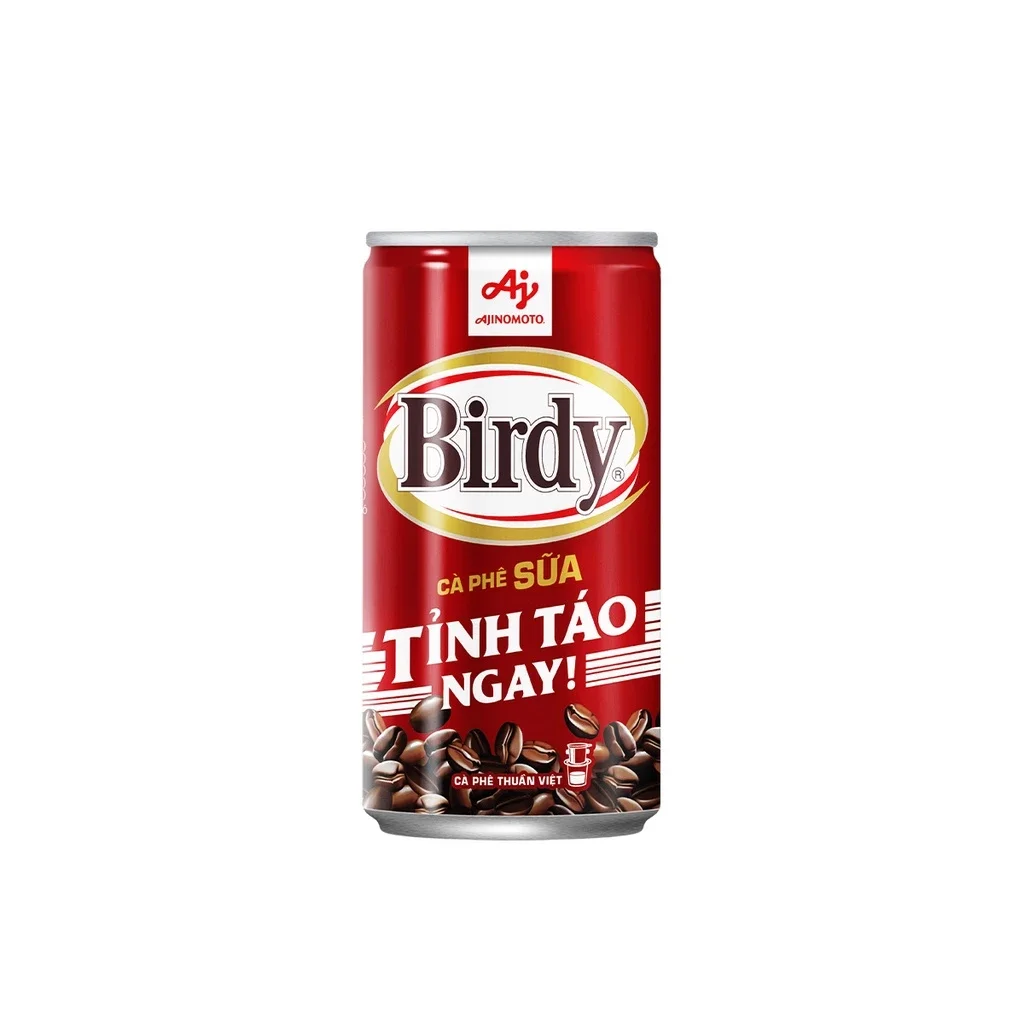 Cà phê sữa birdy lon 170ml