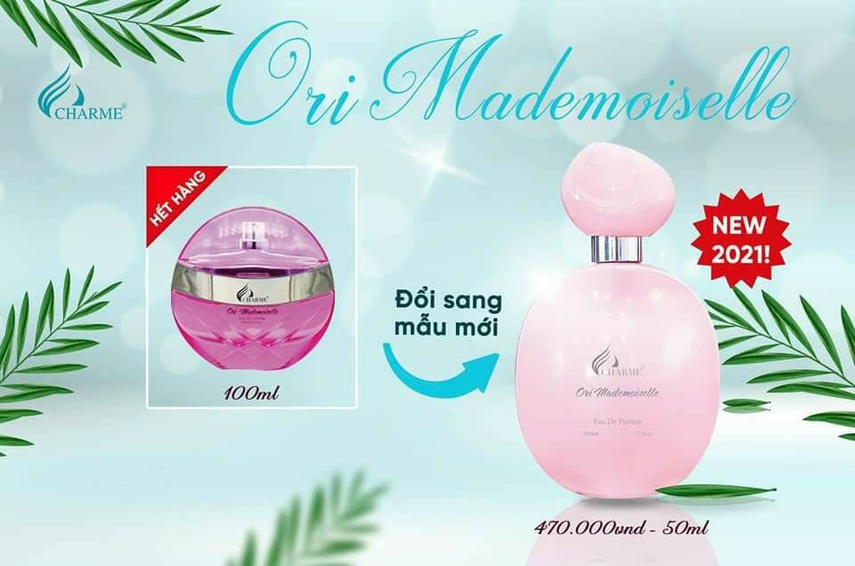 Nước Hoa Nữ Ori Mademoiselle 50Ml Mới