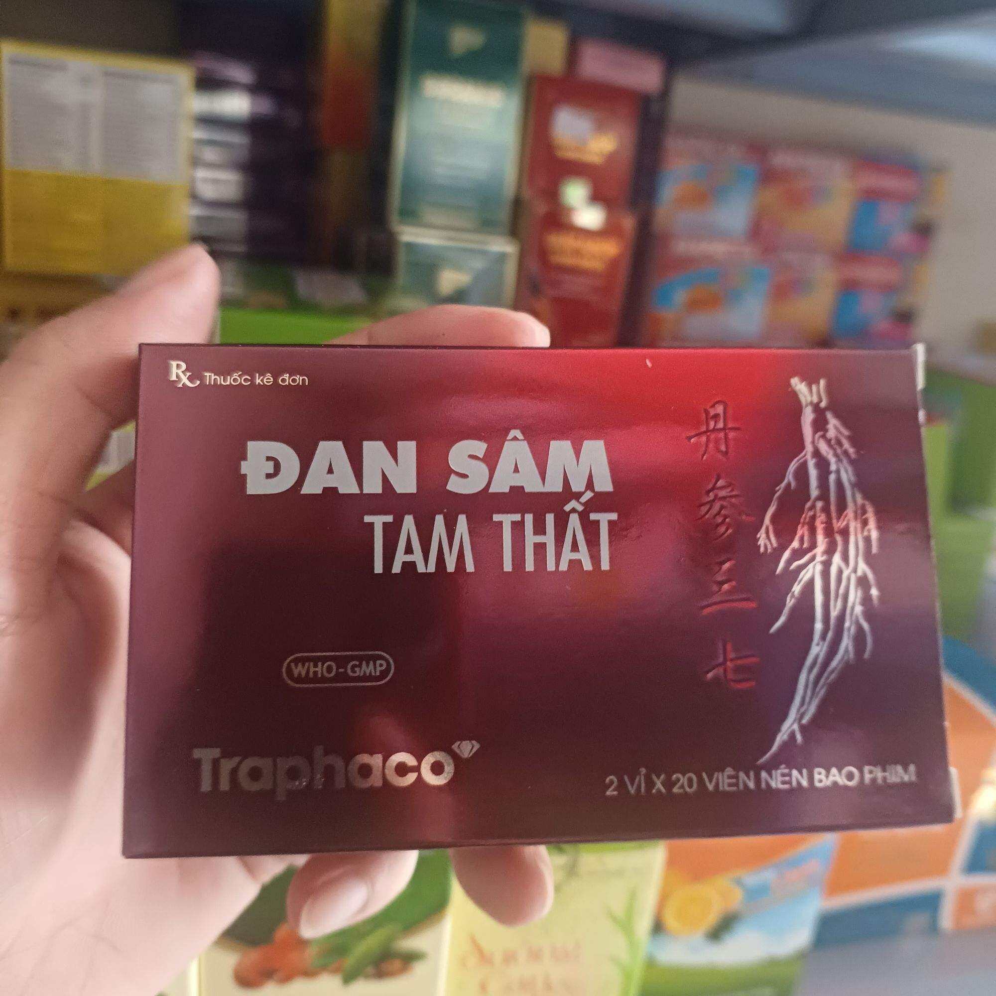 Đan sâm tam thất hộp 40 viên