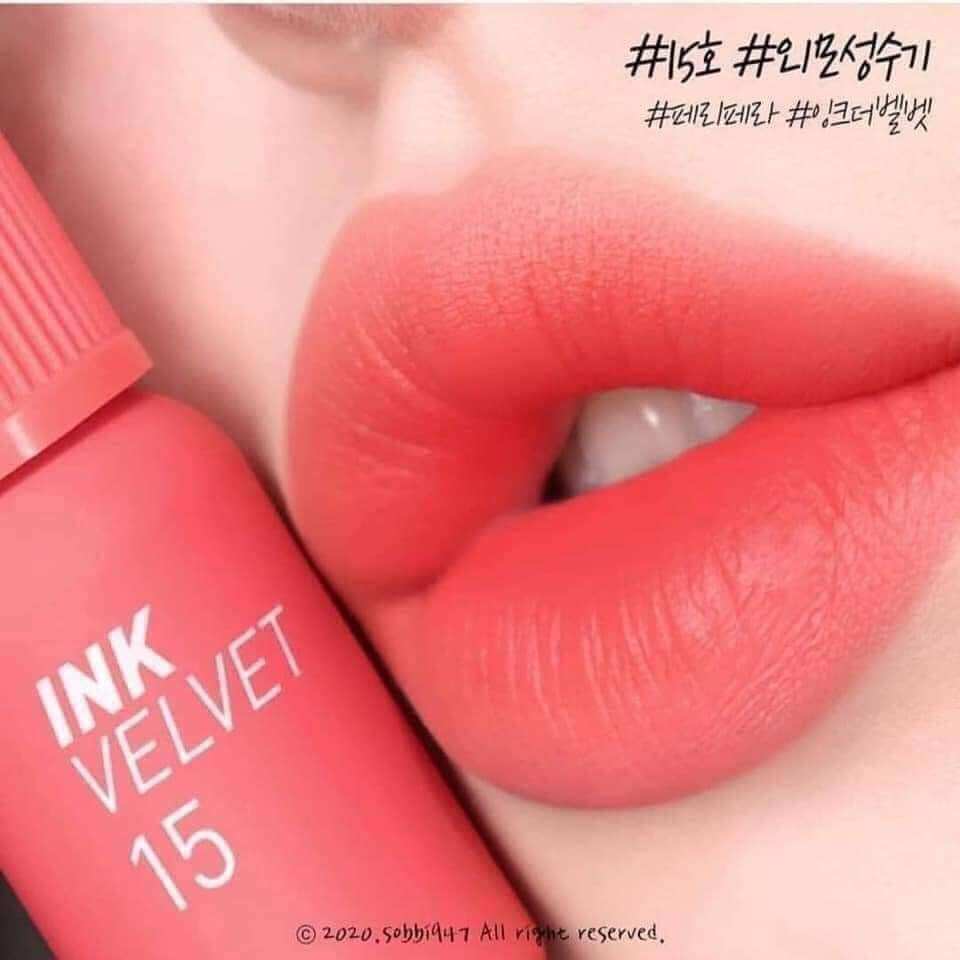 🍊🍊🍊 𝐒𝐨𝐧 𝐩𝐞𝐫𝐢𝐩𝐞𝐫𝐚 𝐈𝐧𝐤 𝐯𝐞𝐥𝐯𝐞𝐭 15 - màu cam hồng đào