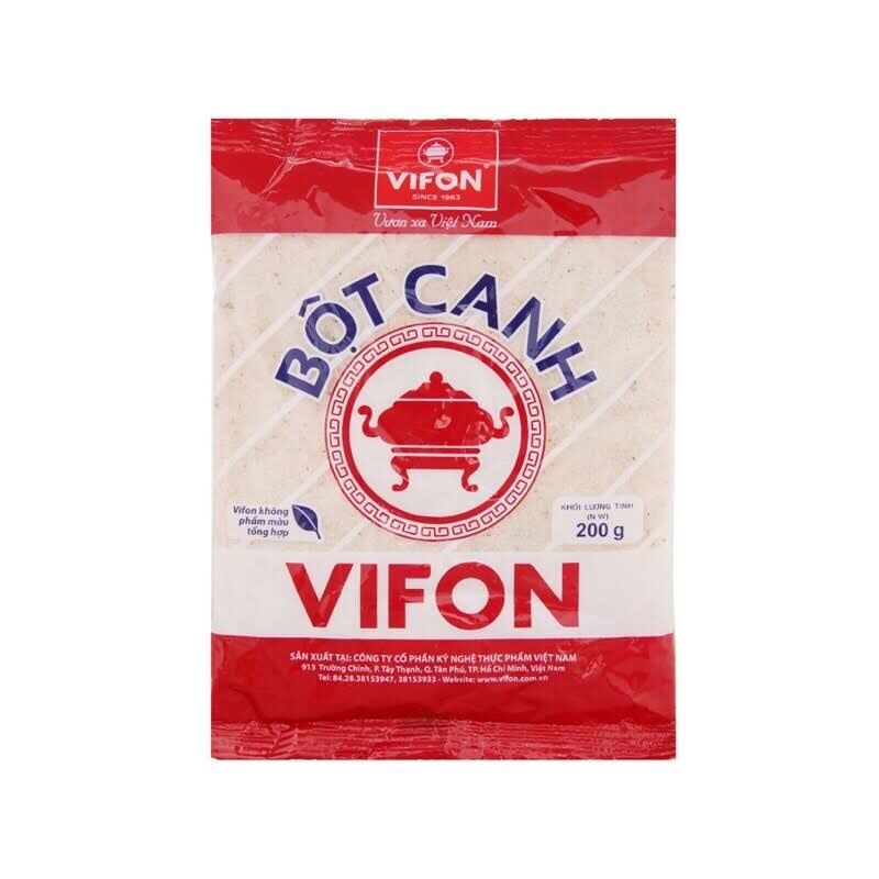 1 thùng gồm 40 gói bột canh Vifon gói 200g