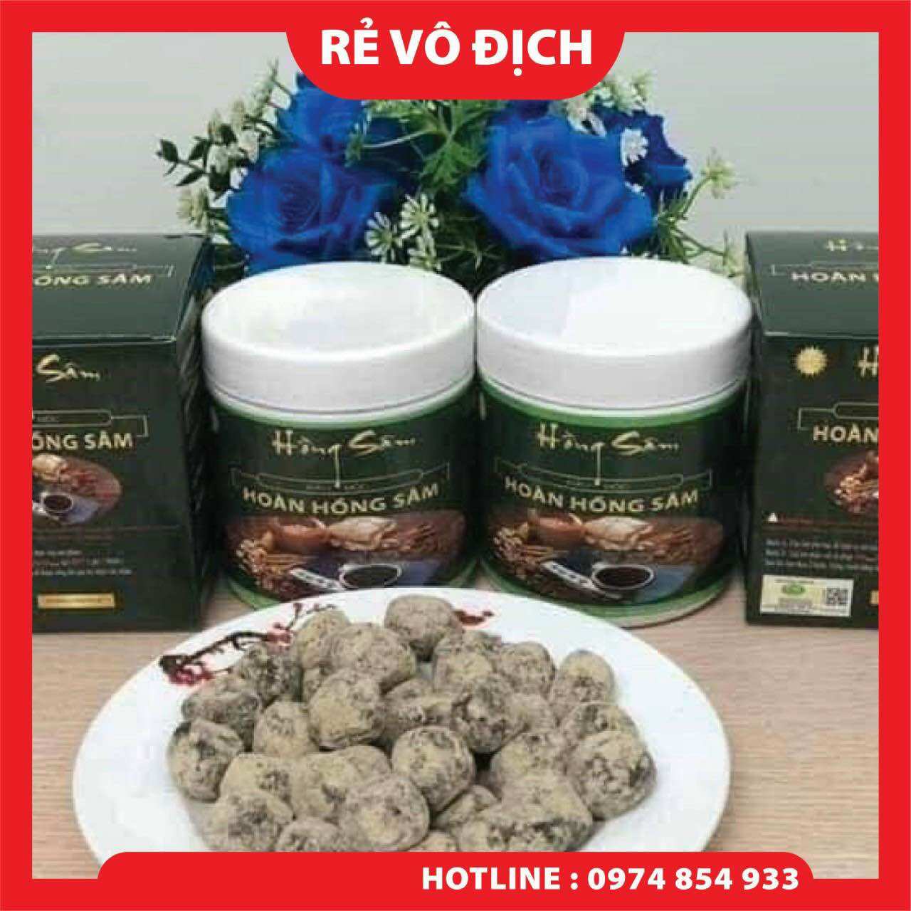 {chính hãng} TĂNG CÂN HỒNG SÂM viên bé