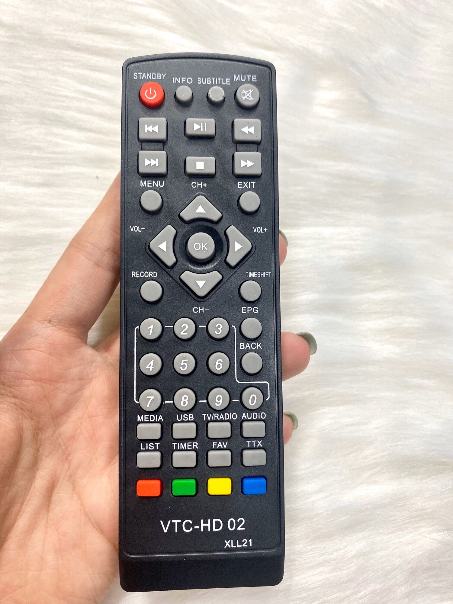 [HCM]REMOTE ĐIỀU KHIỂN VTC HD-02