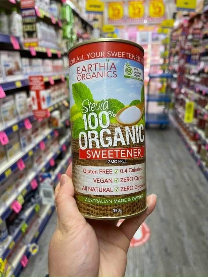 ĐƯỜNG CỎ NGỌT HỮU CƠ STEVIA ORGANIC 100%