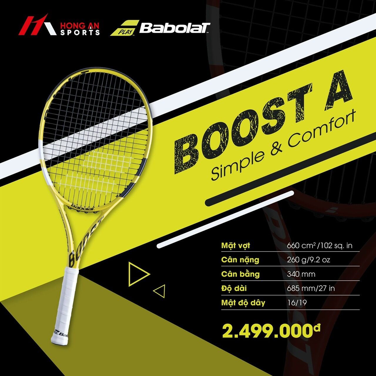 Vợt tennis cho người mới bắt đầu