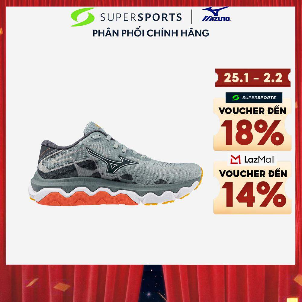 Giày Chạy Bộ Nữ Mizuno Wave Horizon 7 - Xám - J1GD242621