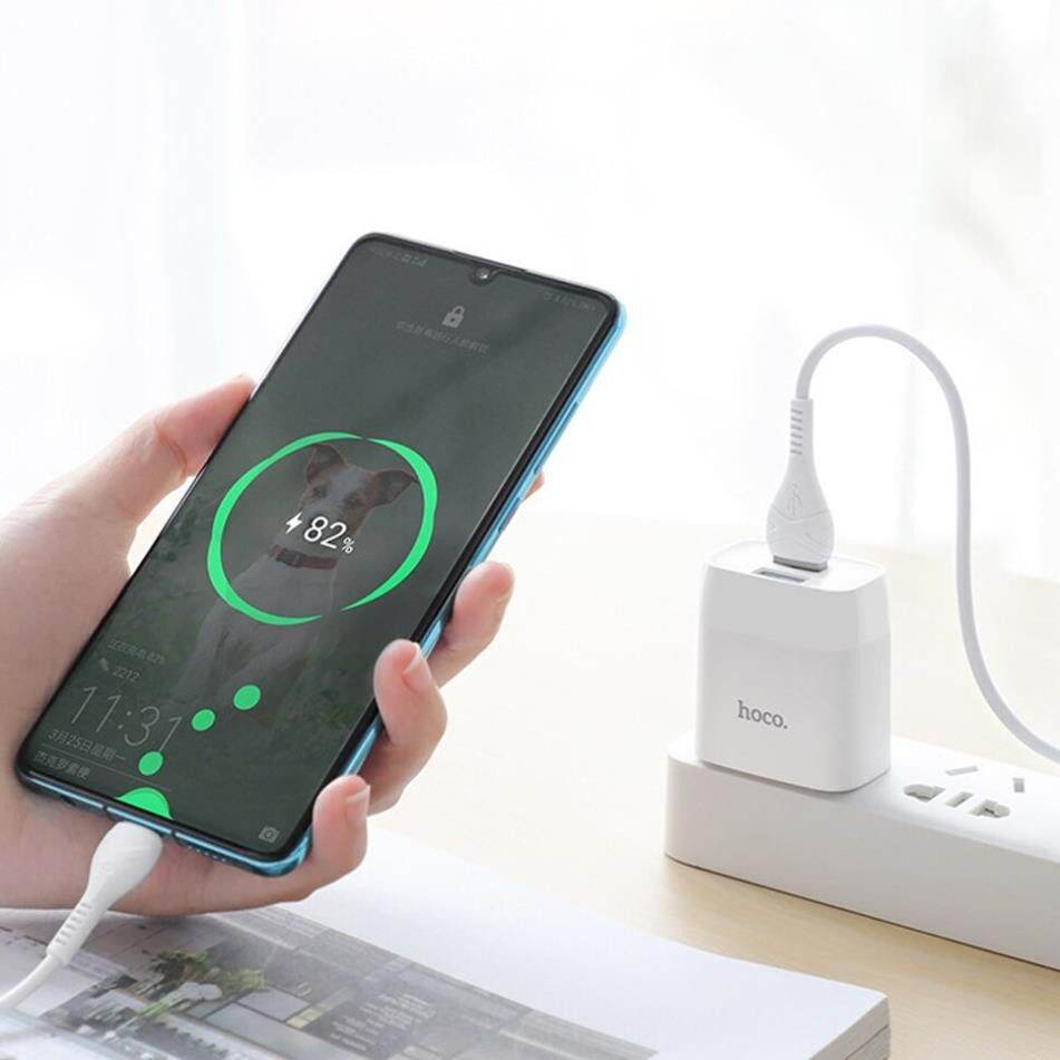 Củ sạc nhanh, cốc sạc C72 Hỗ Trợ Sạc Nhanh  iPhone Lightning/Android Micro USB/ Type-C