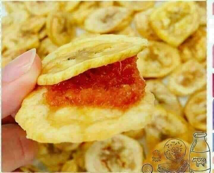 Bánh chuối kẹp me Thái Lan