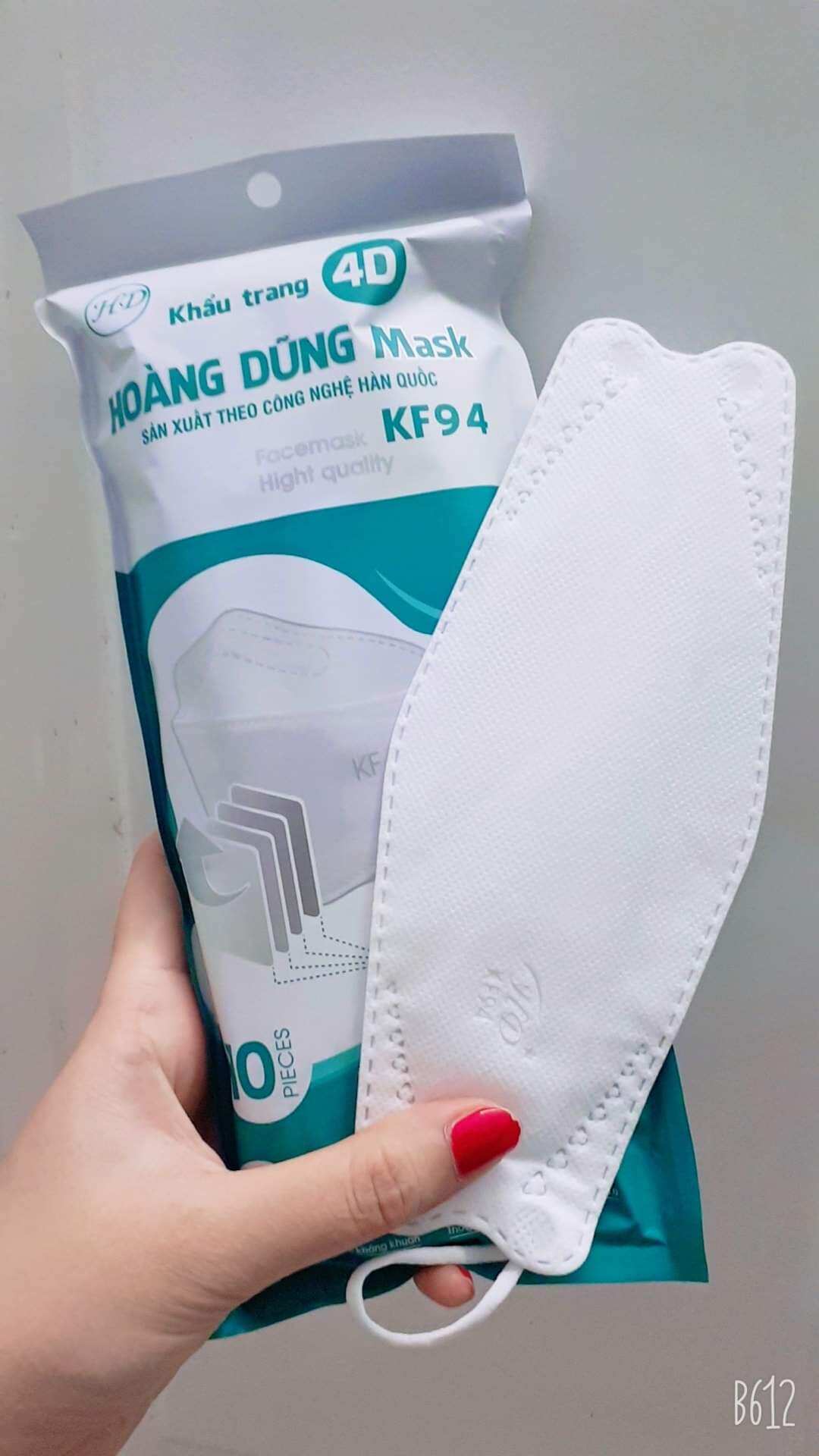 khẩu trang kf94 túi 10 cái màu trắng 14 Khẩu trang KF94 túi 10 cái màu trắng