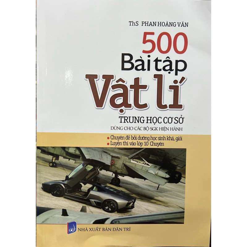 Sách - 500 bài tập vật lí trung học cơ sở