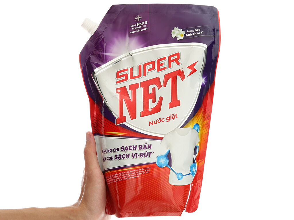 Nước Giặt Super Net Cao Cấp 3.6Kg ~ 3.5Lít  (DATE MỚI)