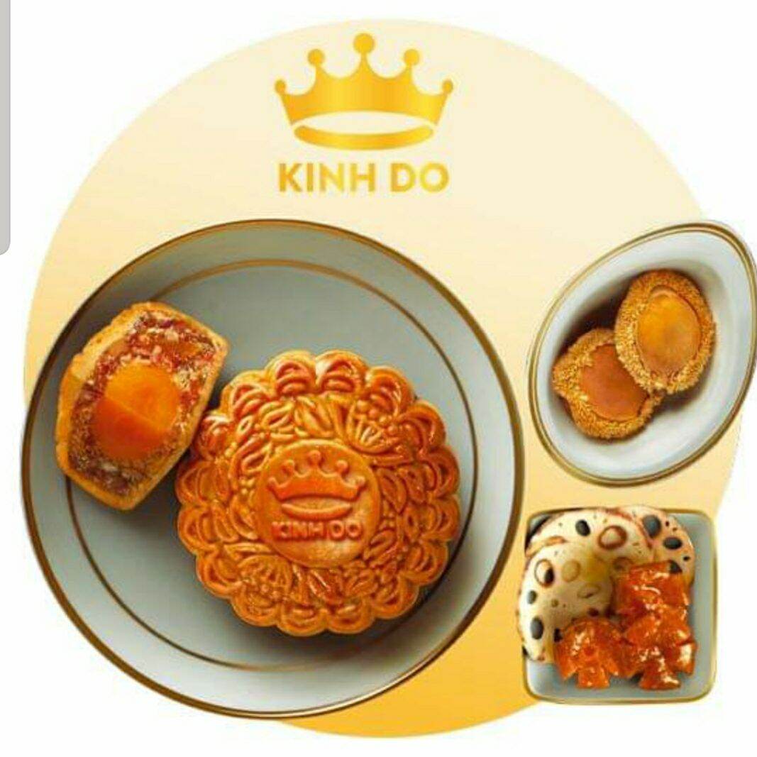 Kinh đô dòng bánh nướng nhân mặn ngọt đủ đầy. bánh trung thu kinh đô.