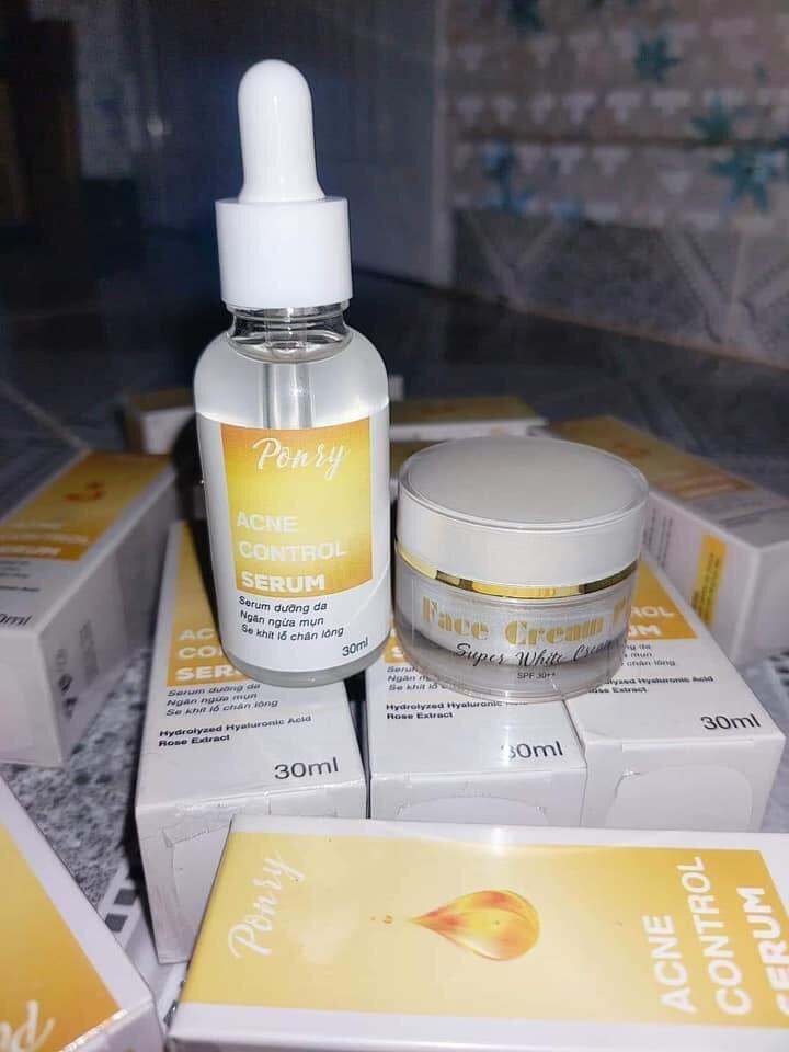 Combo Kem face và Serum HA P1 Lớn 10gr ( có kèm quà ) dưỡng trắng mờ thâm . Sạch mụn