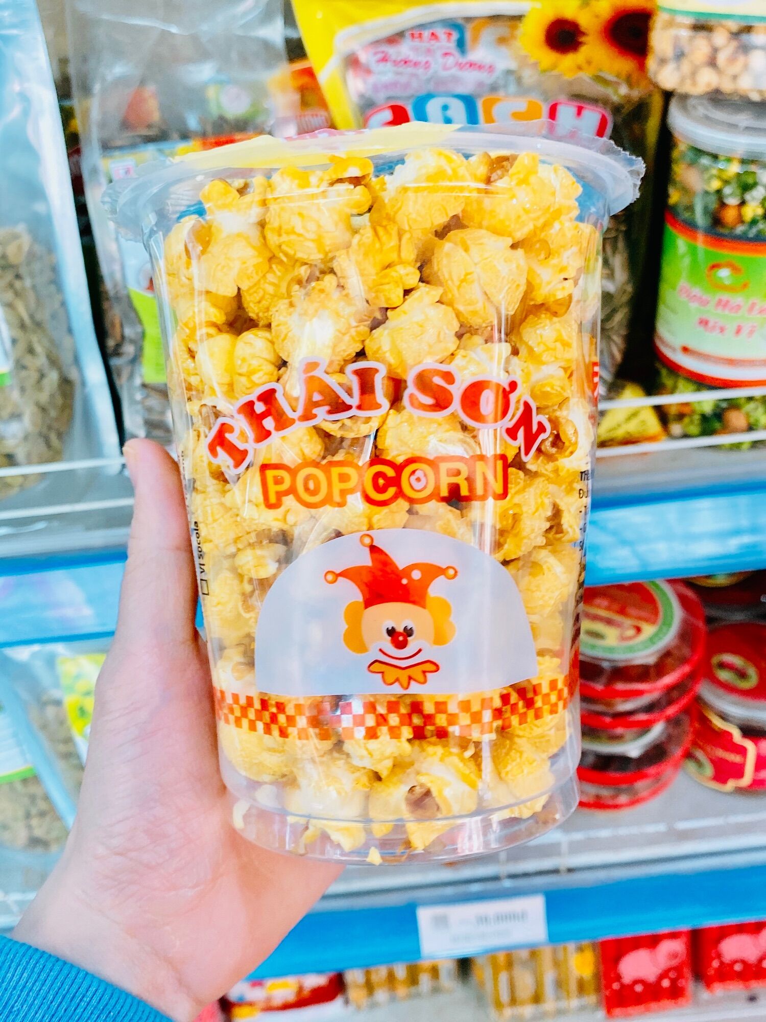 Bắp rang bơ mật ong phô mai kiểu hàn