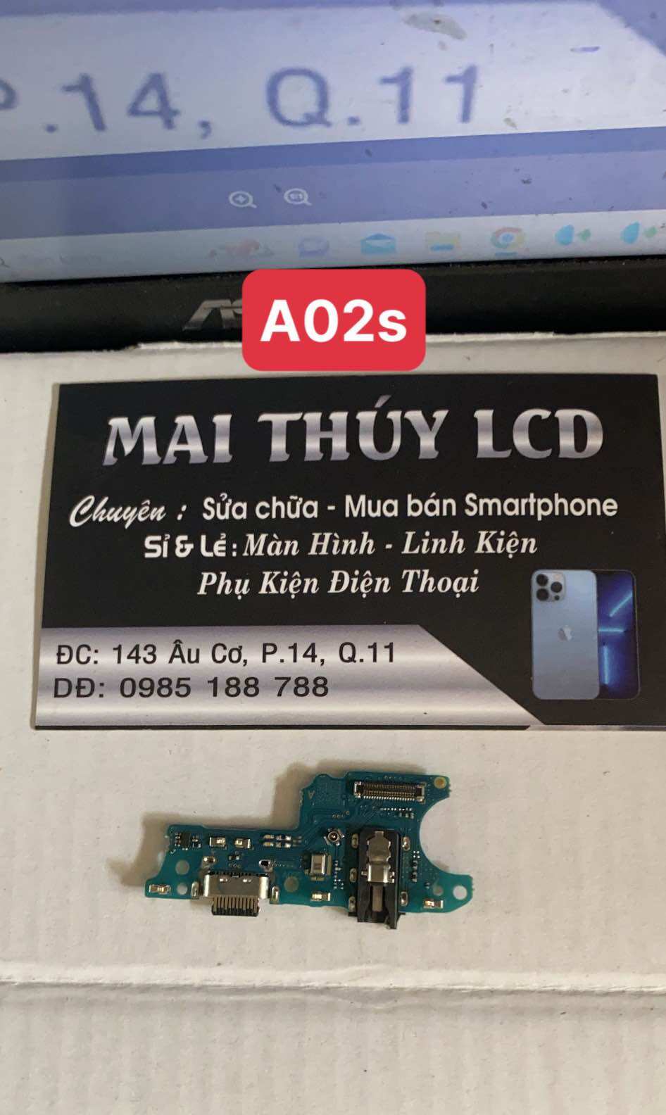 Cụm sạc samsung a02s/a03s