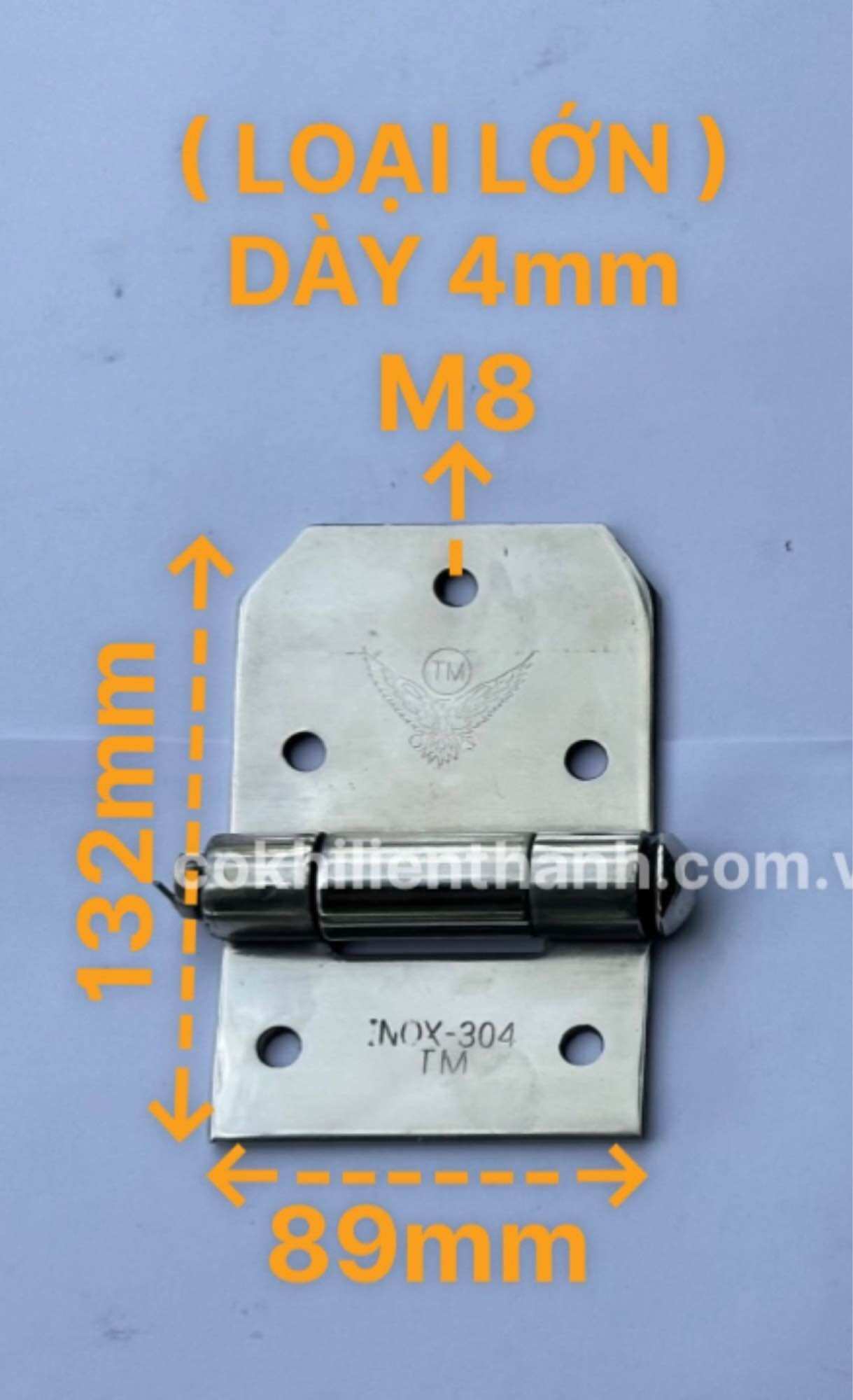 Bản lề xe ô tô tải ( inox 304 )