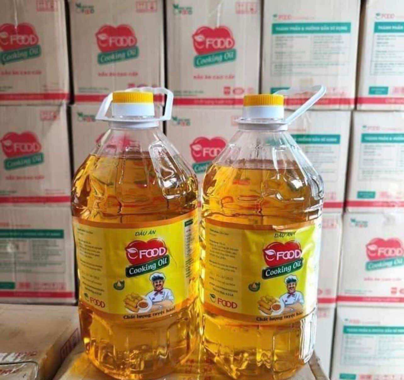 Dầu ăn can 4,5 lít