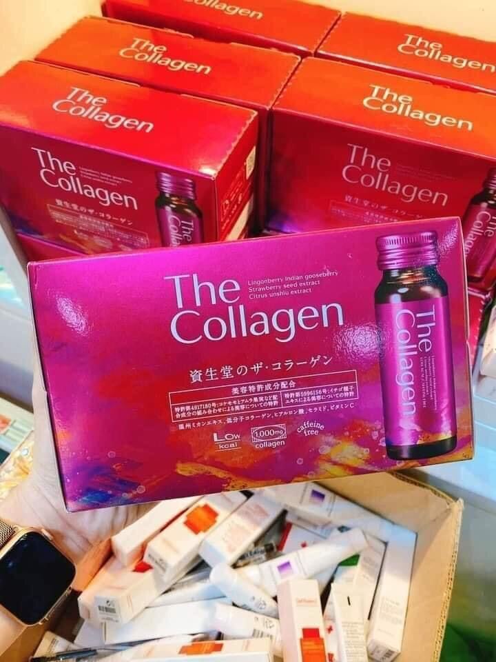 01 THÙNG 03 HỘP Collagen Shiseido Nước uống The Collagen Shiseido hộp 10