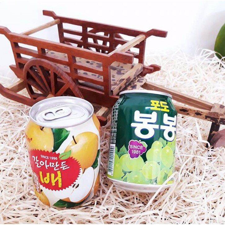 Nước ép Hàn Quốc lon 238ml