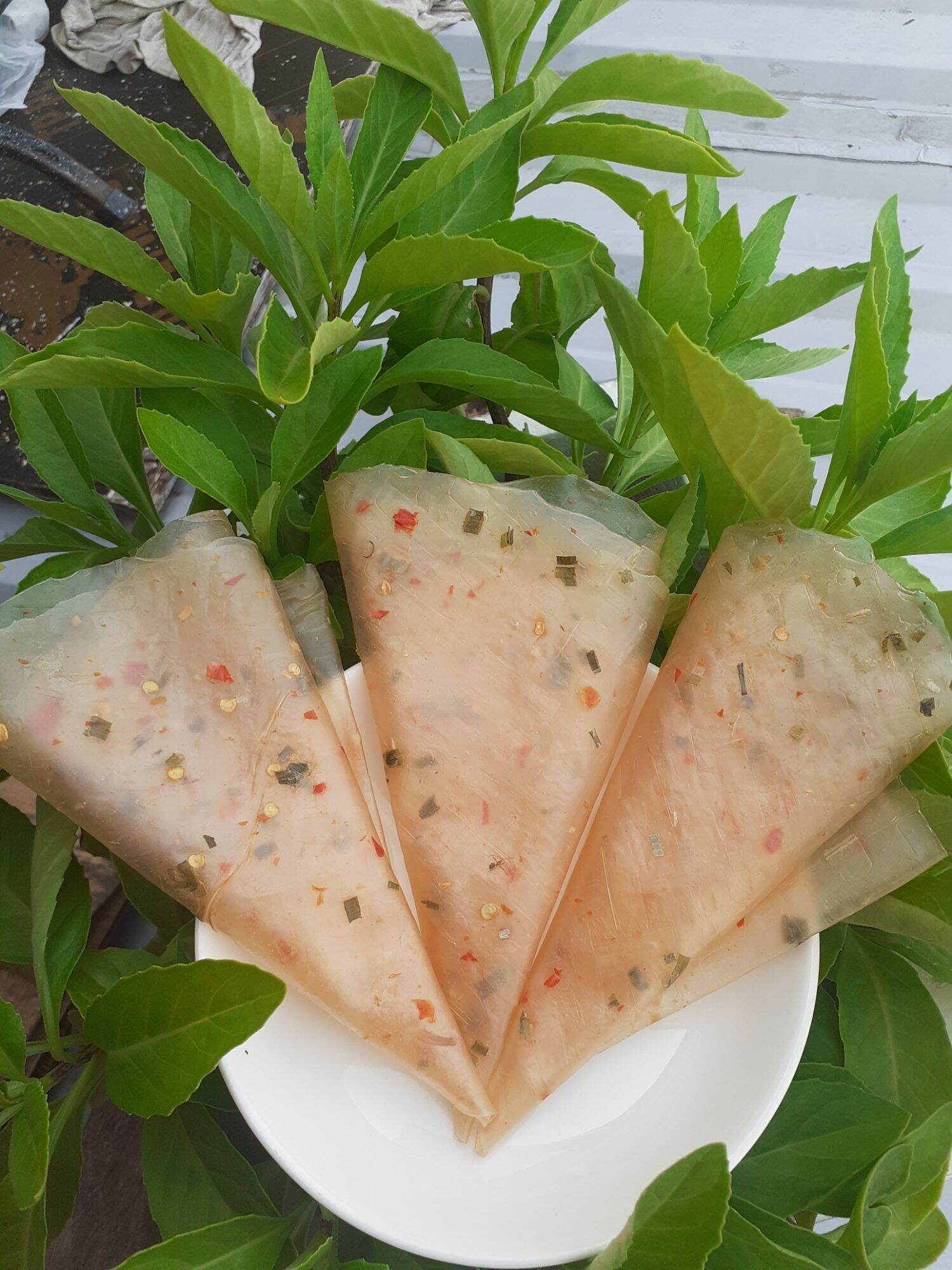 [Giá Hot] Bánh Tráng Dẻo Tôm 5 Cái 1 xấp - 200gr