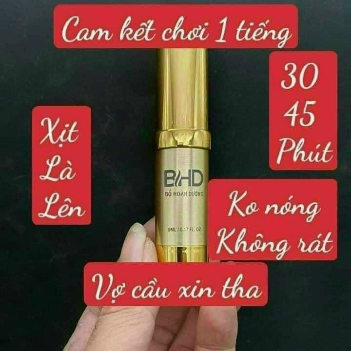 LỌ XỊT BHD LÂU RA