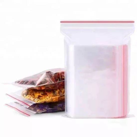 [ HCM] 100 Gr Túi Zip Chỉ Đỏ size 12x17cm