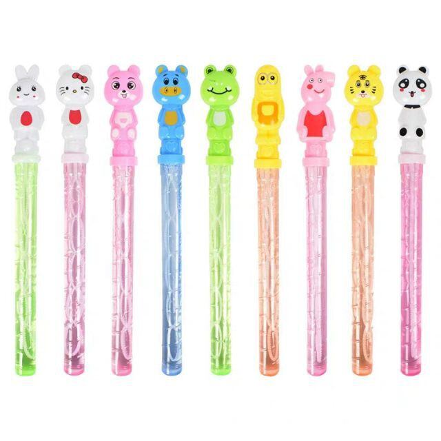 Đồ chơi 2 ống thổi bong bóng dài 36cm