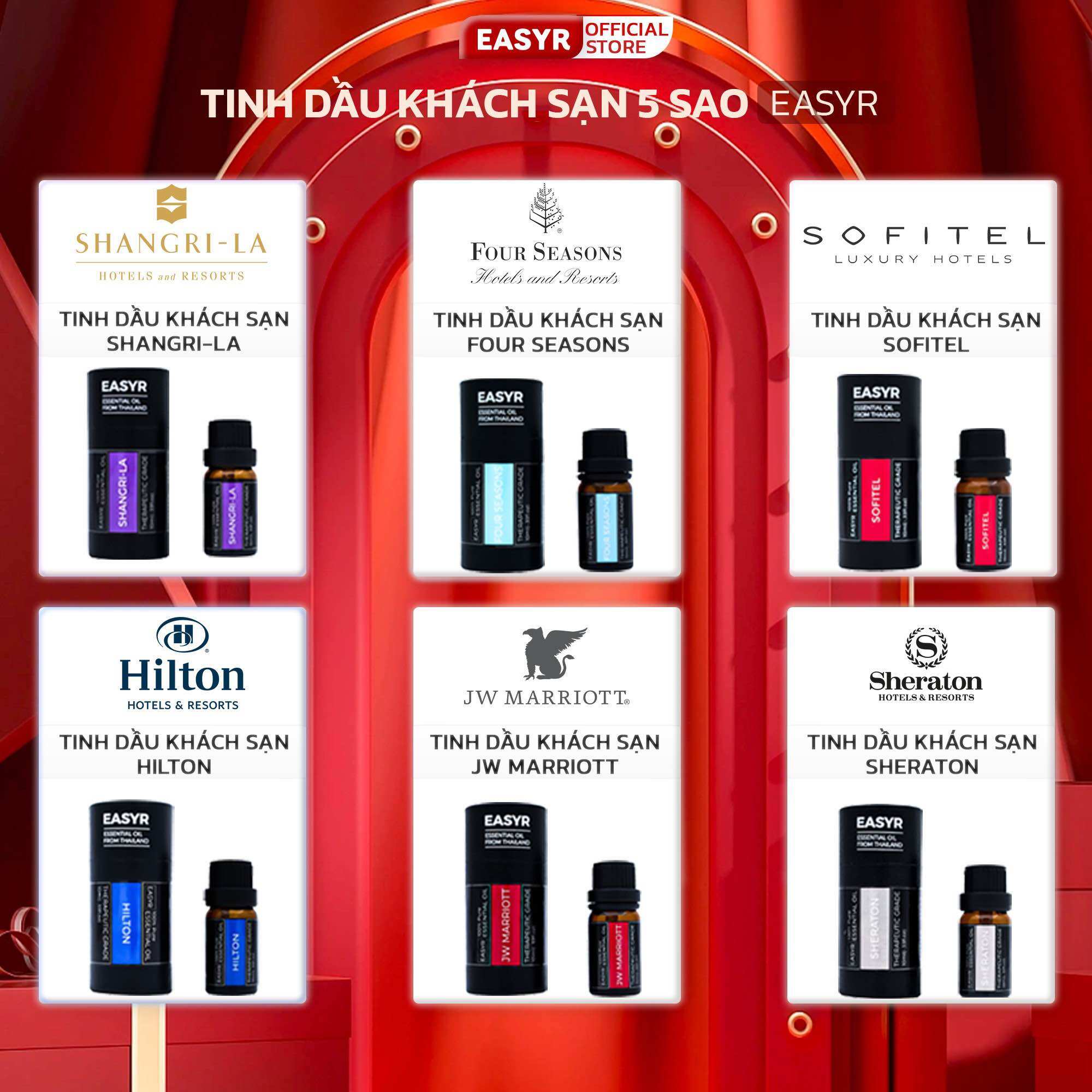 Tinh dầu khách sạn 5 sao easyr collection