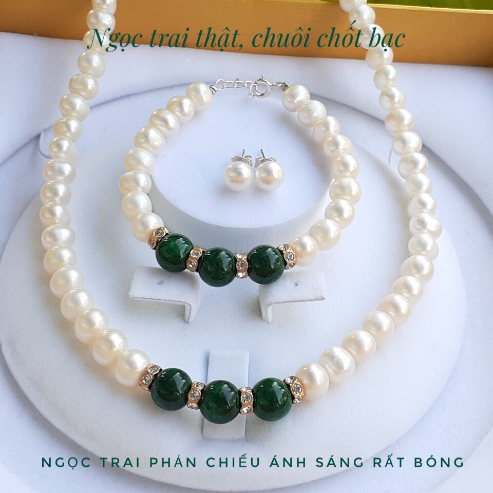 Bộ Ngọc Trai Cao Cấp Ovan 8li