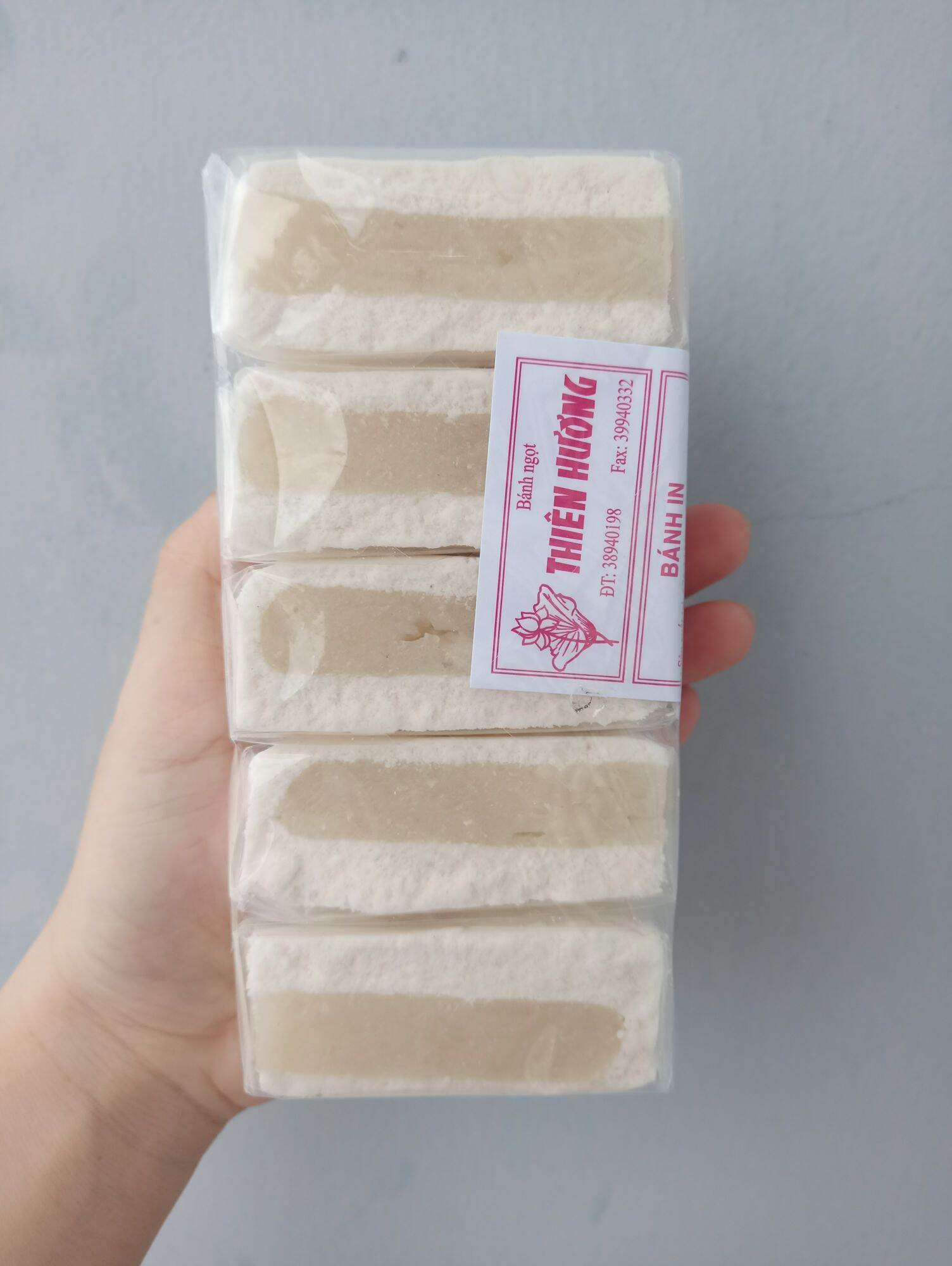 Bánh in nhân dừa_combo 5 cây