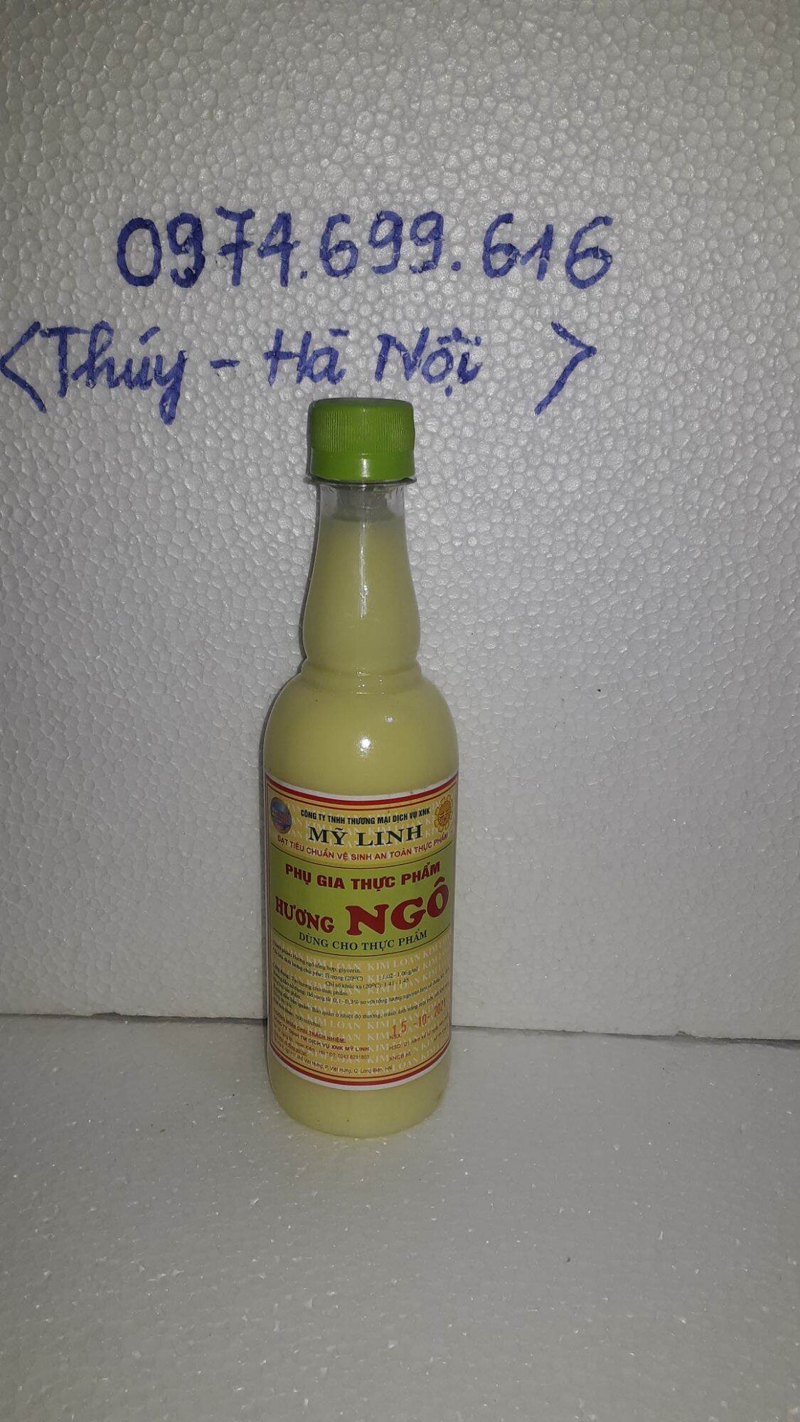 Hương ngô chai 500g ( Tinh dầu ngô)