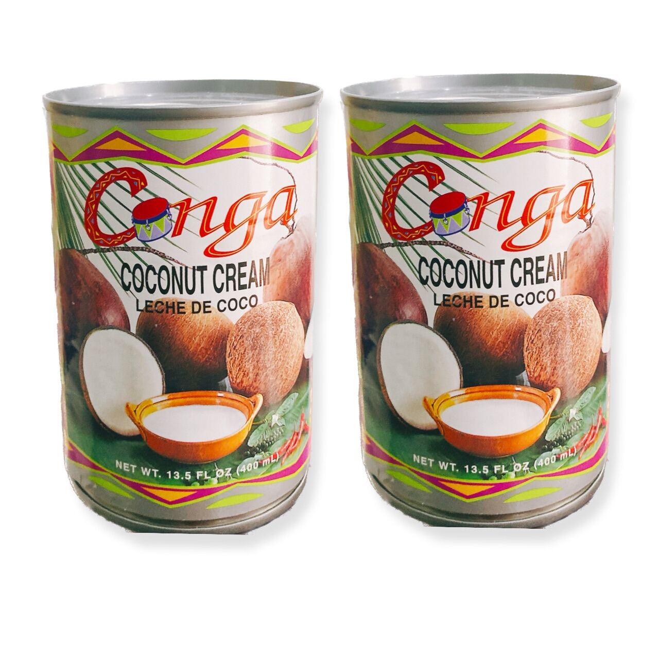 Combo 2 lon cốt dừa Conga Thái Lan