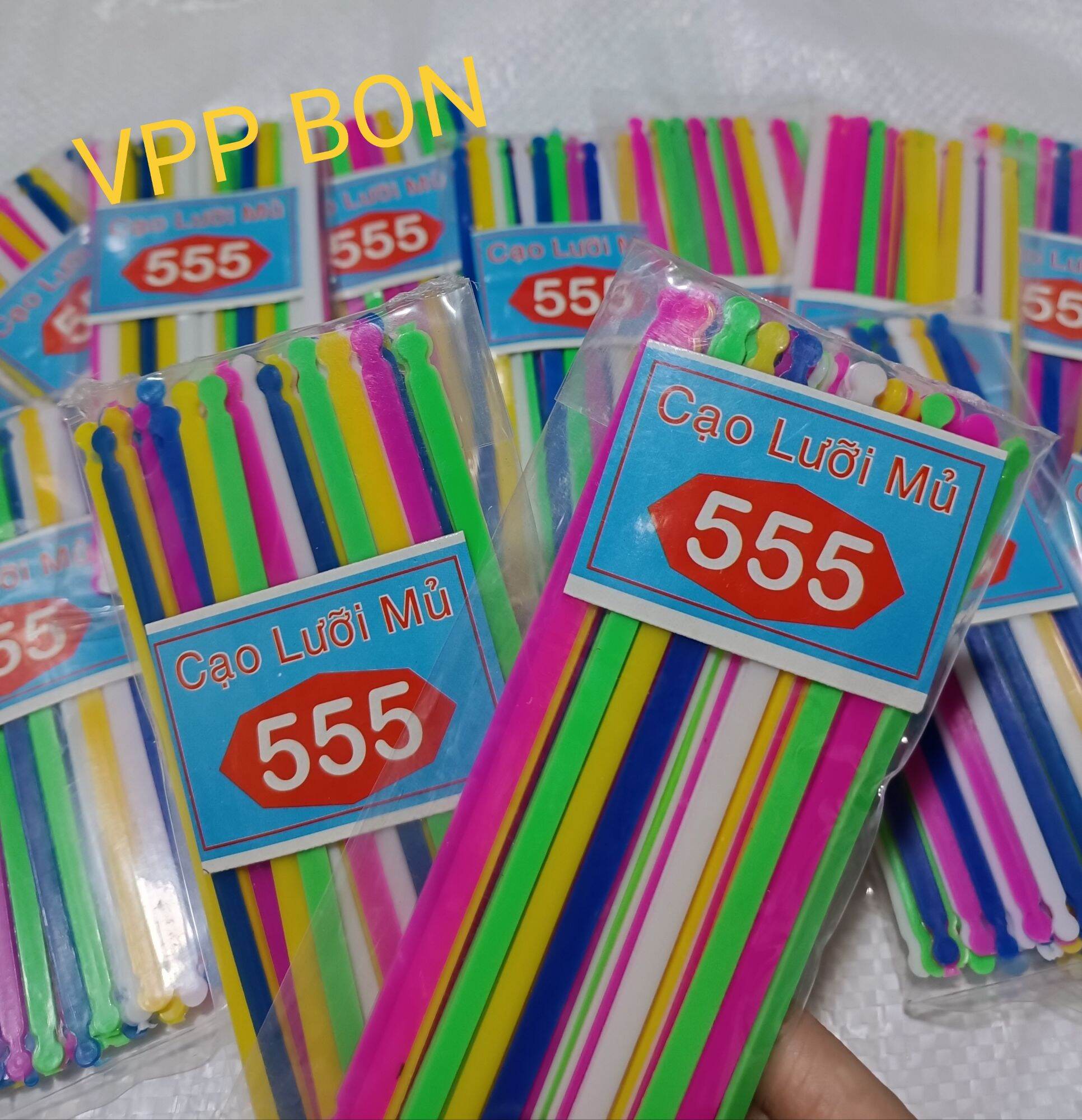 1 bịch 35 cây dụng cụ cạo lưỡi bằng nhựa