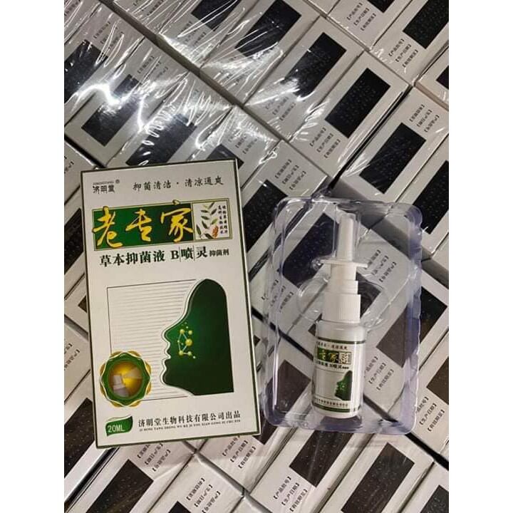 Combo 10 hộp xịt xoang mũi nội địa Trung