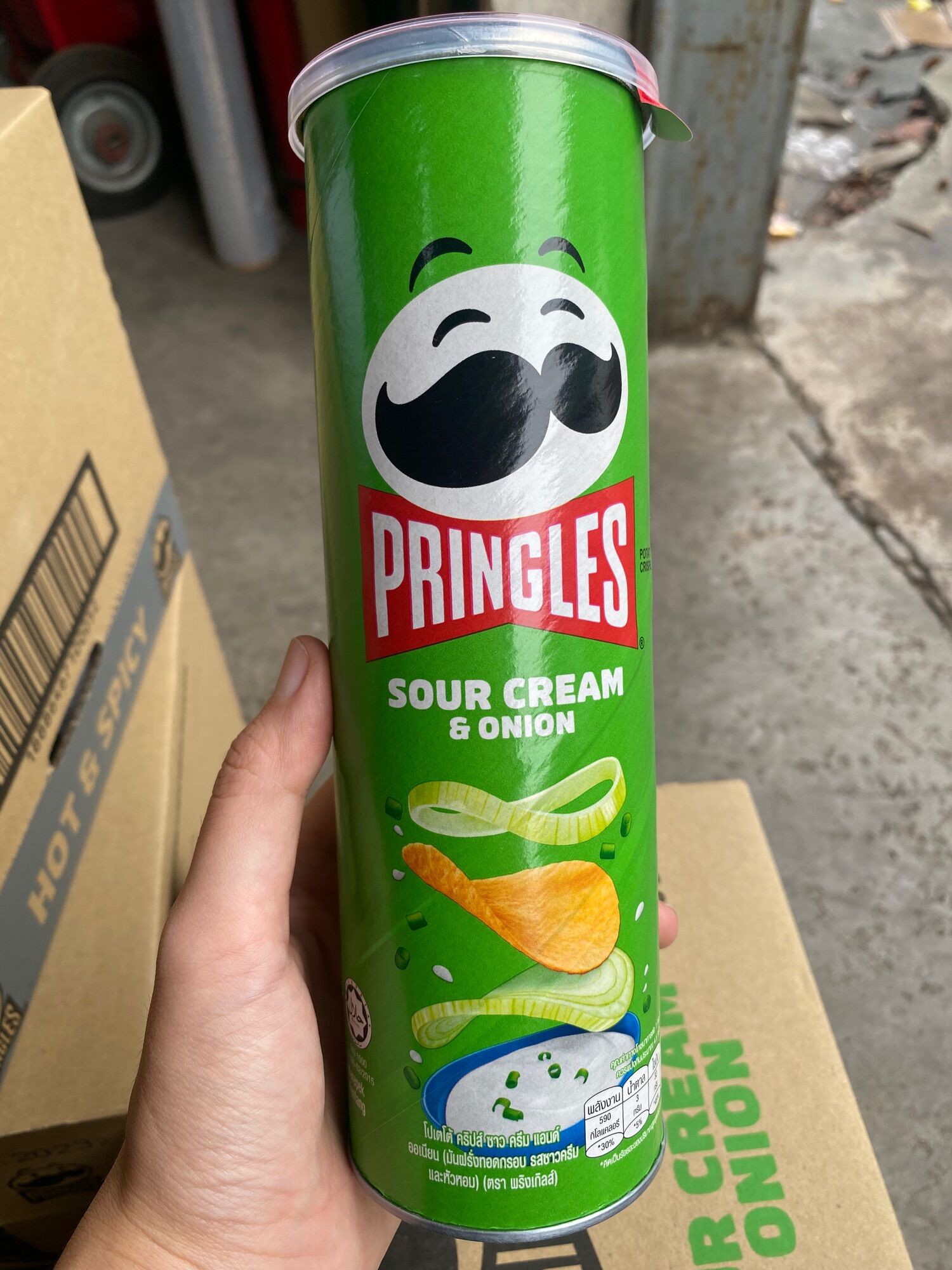 Khoai Tây chiên Pringles 107gr