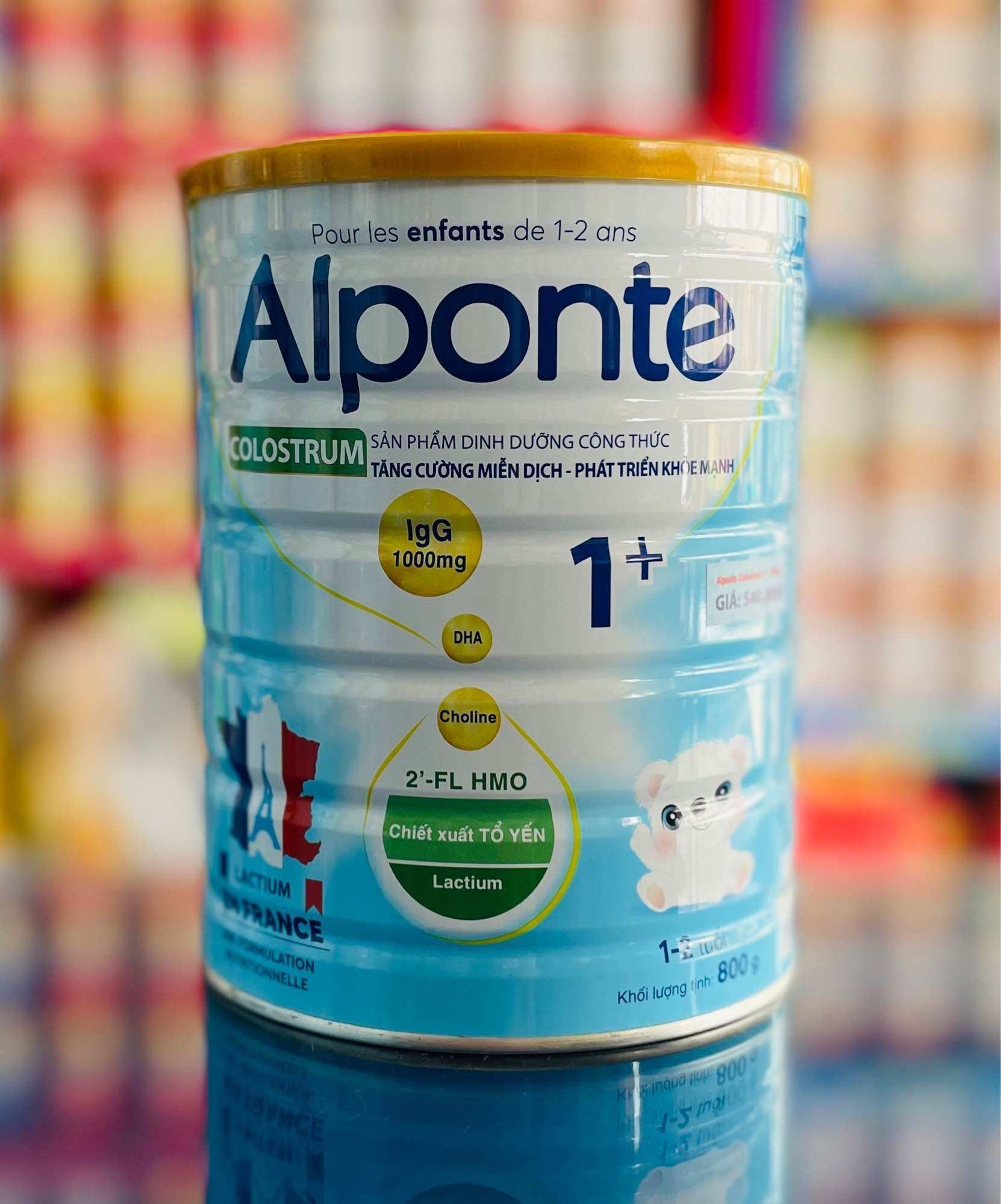 Sữa Non Alponte Colostrum 0+,1+ (800g)