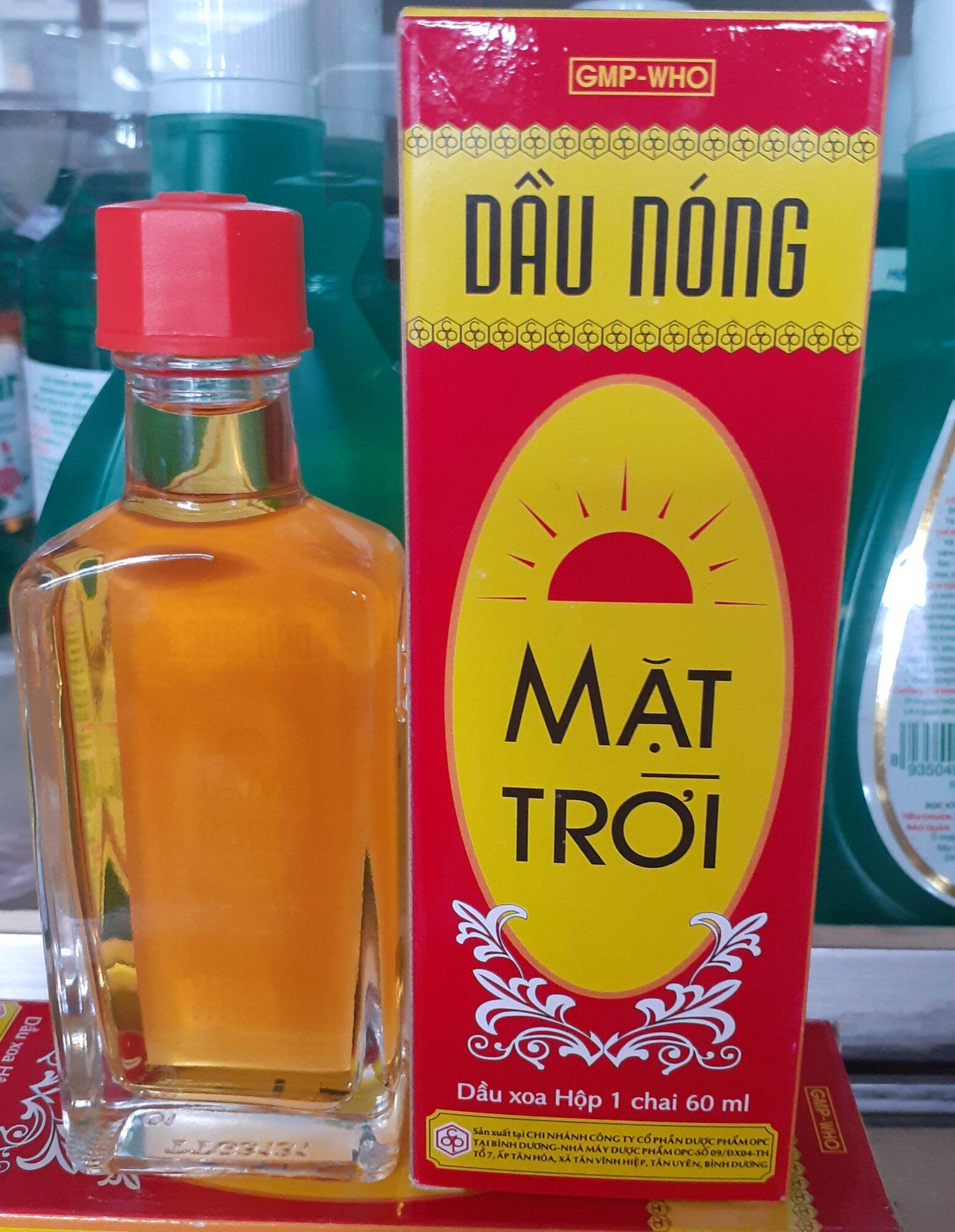 ĐẦU NÓNG MẶT TRỜI 1 CHAI 60ml