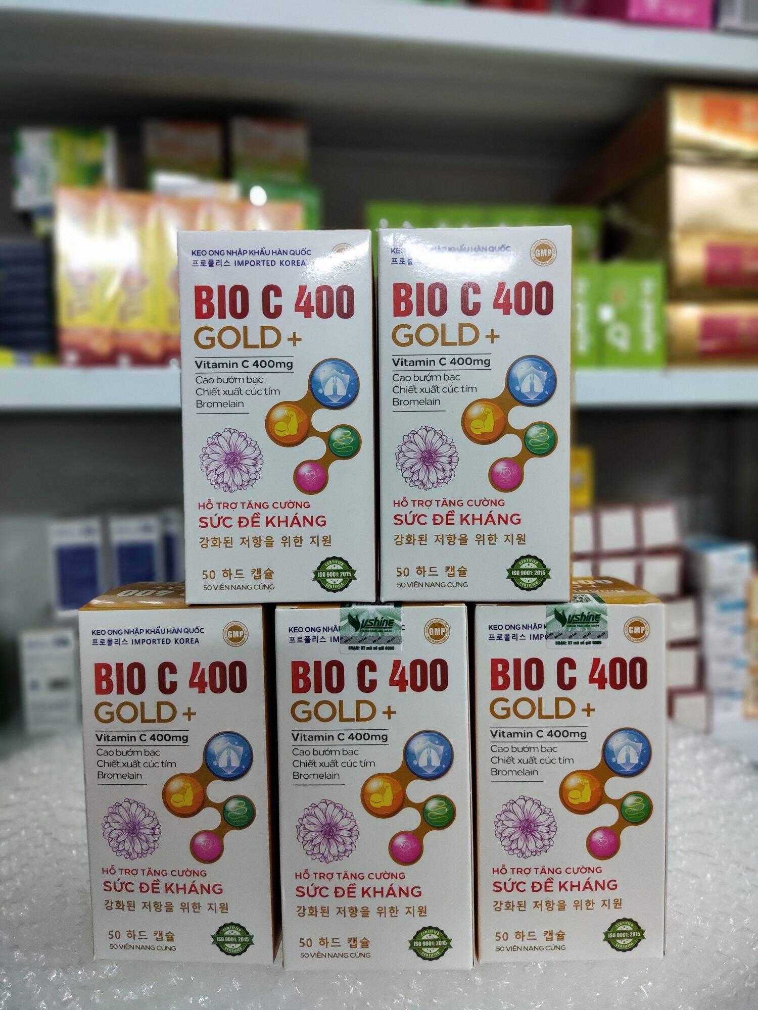 Tăng cường đề kháng Bio C 400 Gold +