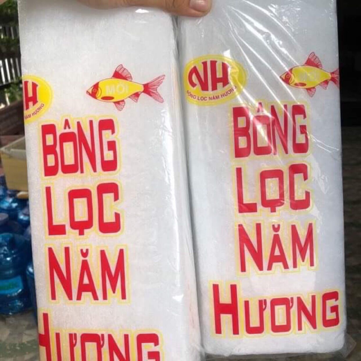 [HCM][PHỤ KIỆN LỌC] BÔNG LỌC HỒ CÁ Combo 2 miếng bông lọc