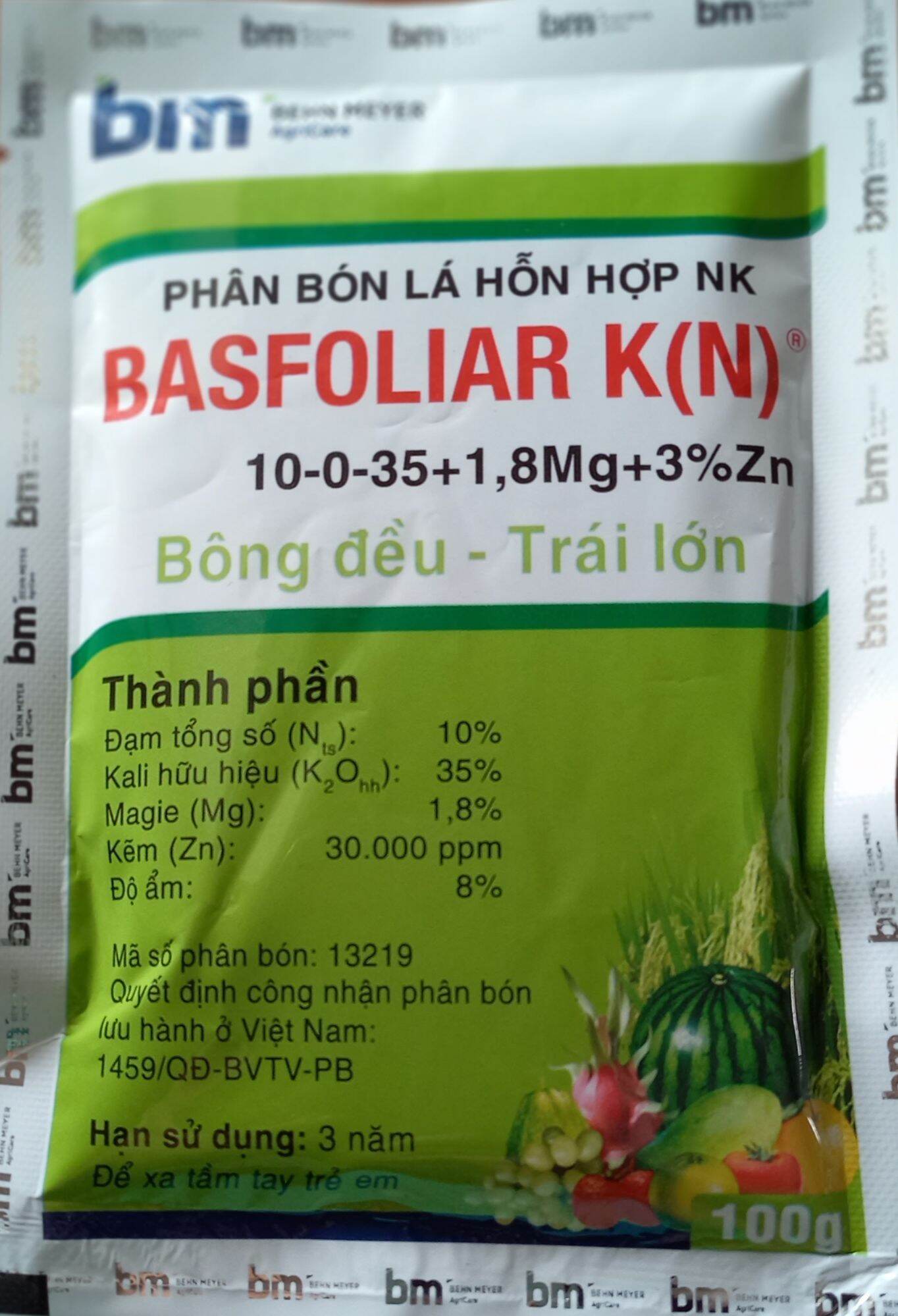 Phân bón lá Basfoliar K