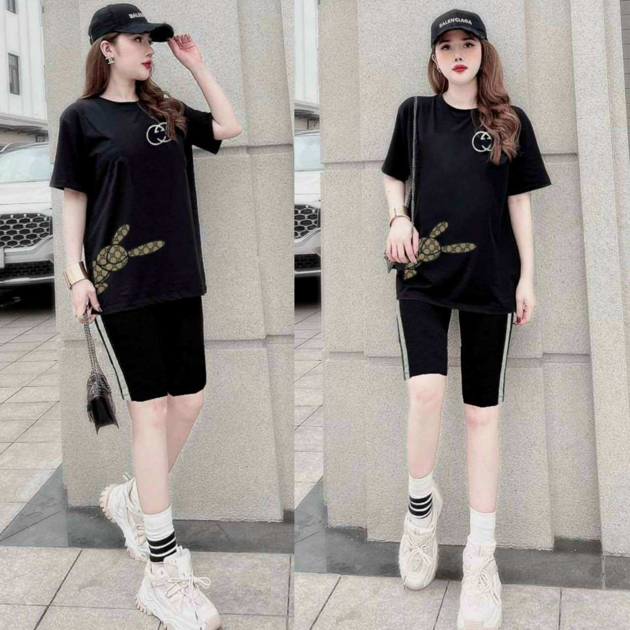 BỘ LỬNG THUN COTTON THÊU SIÊU ĐẸP
