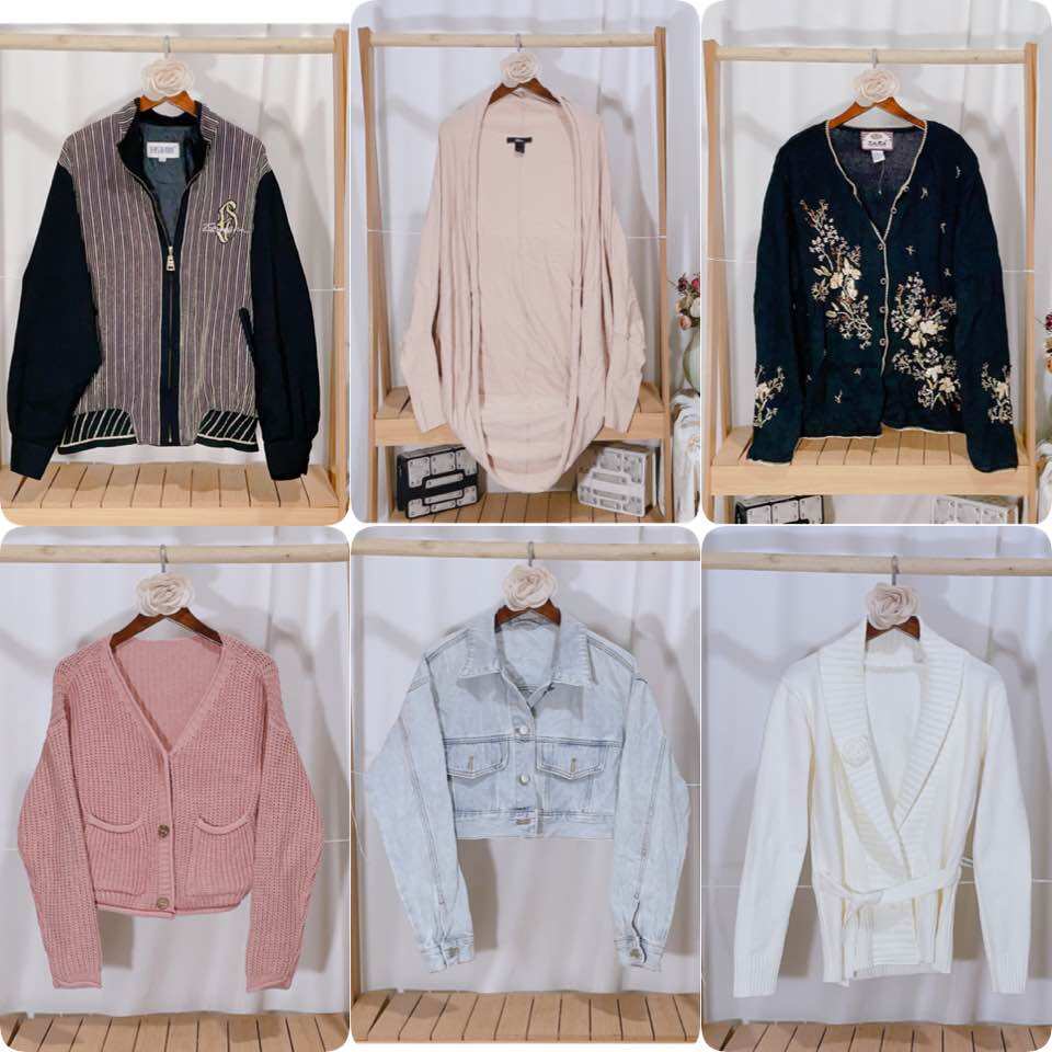 Tổng hợp áo khoác jean , nỉ , len