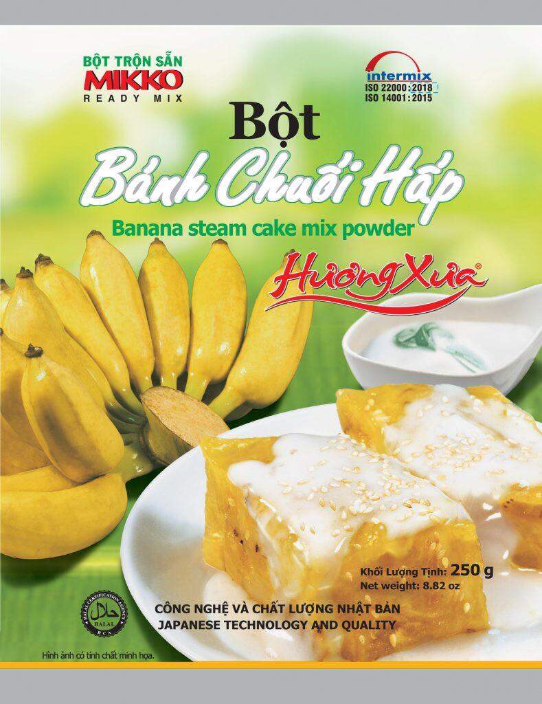 Bột bánh chuối hấp Mikko Hương Xưa 250g
