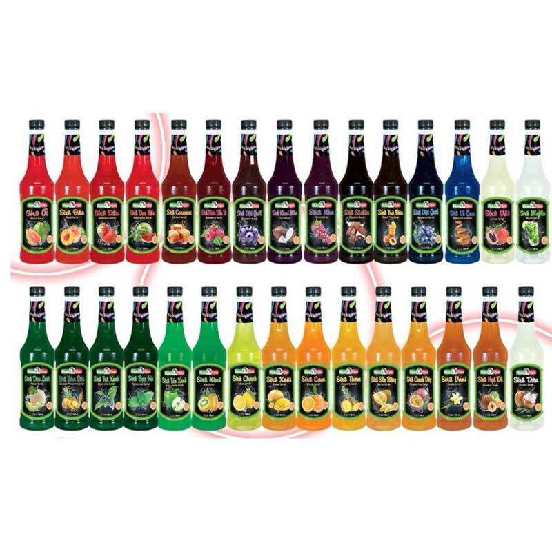 Siro MAMA ROSA Đủ Vị 700ml (Syrup GOLDEN FARM 700ml)