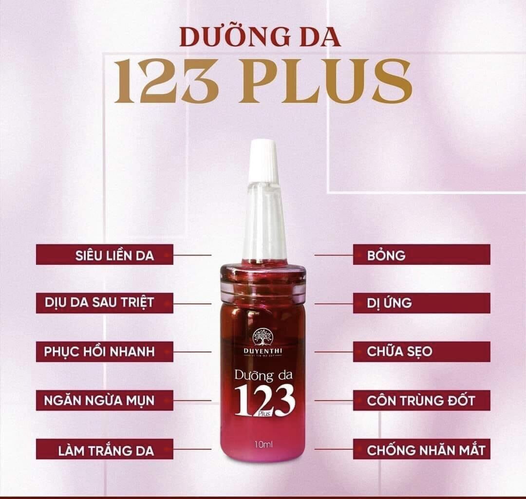 Dưỡng da 123 bách y sâm tái tạo phục hồi da mini 10ml
