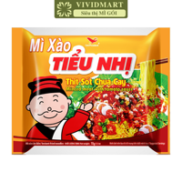 [GÓI LẺ] - UNI-PRESIDENT - Mì xào tiểu nhị 3 vị: Thịt sốt chua cay Thịt xào sốt hành Hải sản sốt me (72g/gói) - Mì tiểu nhị ăn liền